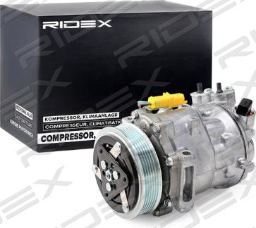 RIDEX 447K0228 - Компрессор кондиционера unicars.by