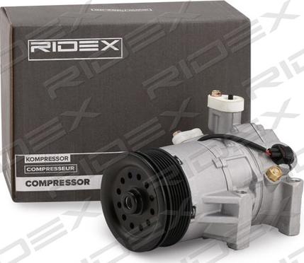 RIDEX 447K0271 - Компрессор кондиционера unicars.by