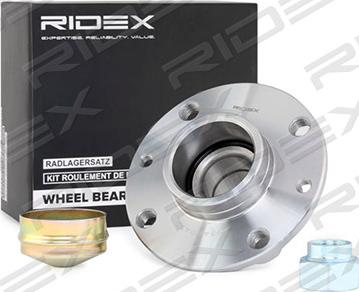 RIDEX 654W0455 - Комплект подшипника ступицы колеса unicars.by