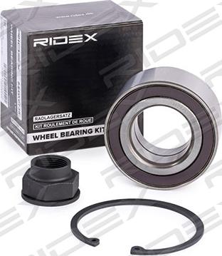 RIDEX 654W0738 - Комплект подшипника ступицы колеса unicars.by