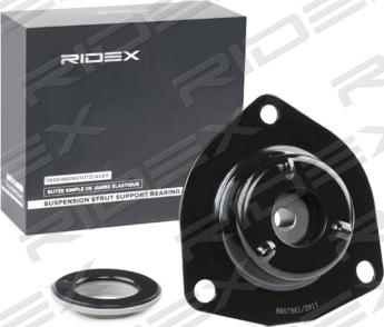 RIDEX 1632R0014 - Опора стойки амортизатора, подушка unicars.by