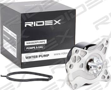 RIDEX 1260W0049 - Водяной насос unicars.by