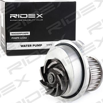 RIDEX 1260W0019 - Водяной насос unicars.by