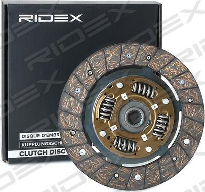 RIDEX 262C0039 - Диск сцепления, фрикцион unicars.by