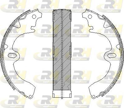 Roadhouse 4097.00 - Тормозные башмаки, барабанные unicars.by