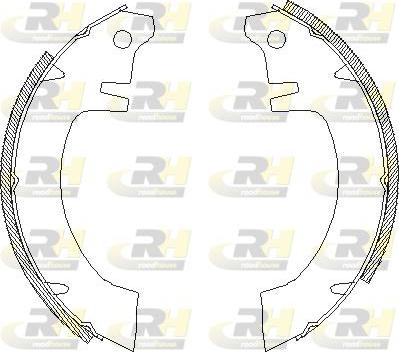 Roadhouse 4012.00 - Тормозные башмаки, барабанные unicars.by