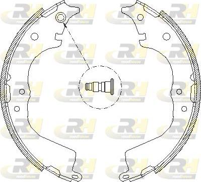 Roadhouse 4134.00 - Тормозные башмаки, барабанные unicars.by