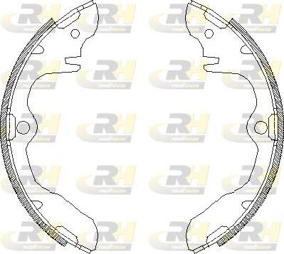 Roadhouse 4339.00 - Тормозные башмаки, барабанные unicars.by