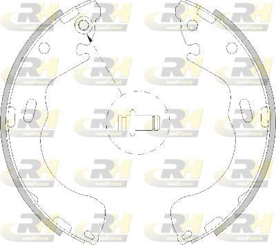 Roadhouse 4210.00 - Тормозные башмаки, барабанные unicars.by