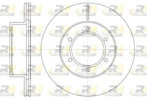 Roadhouse 6497.10 - Тормозной диск unicars.by