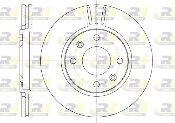 Roadhouse 6449.10 - Тормозной диск unicars.by