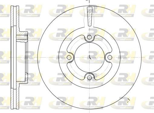 Roadhouse 6406.10 - Тормозной диск unicars.by