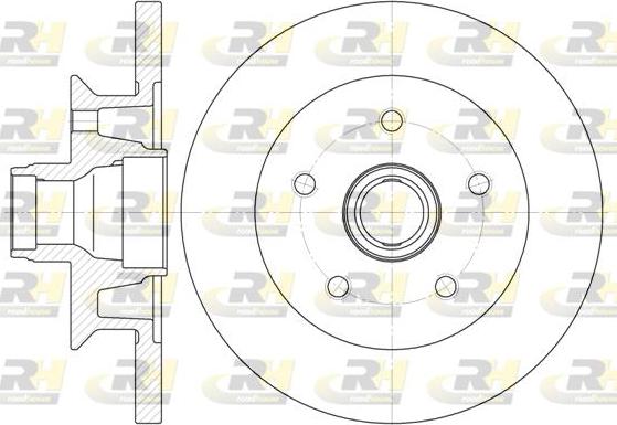 Roadhouse 6415.00 - Тормозной диск unicars.by