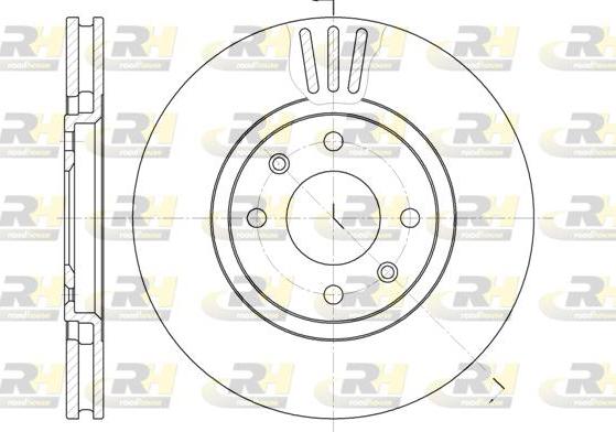 Roadhouse 6486.10 - Тормозной диск unicars.by