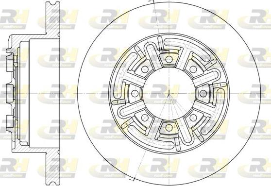 Roadhouse 6420.00 - Тормозной диск unicars.by