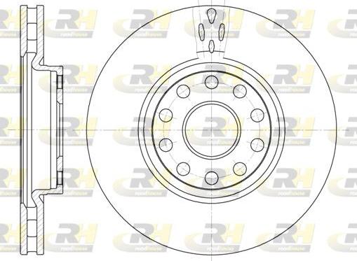 Roadhouse 6479.10 - Тормозной диск unicars.by