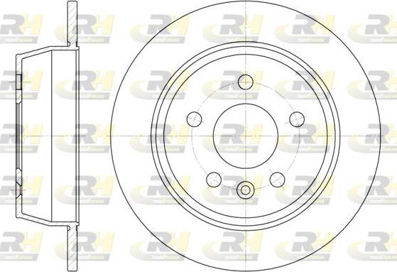 Roadhouse 6471.00 - Тормозной диск unicars.by