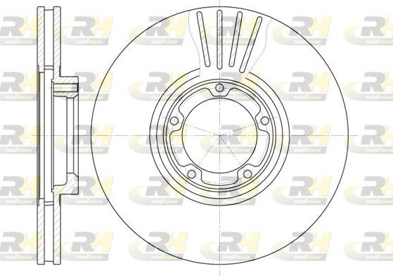 Roadhouse 6519.10 - Тормозной диск unicars.by