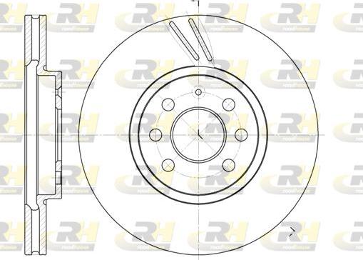 Roadhouse 6684.10 - Тормозной диск unicars.by