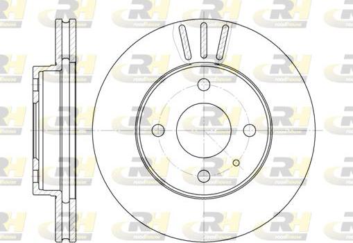 Roadhouse 6093.10 - Тормозной диск unicars.by