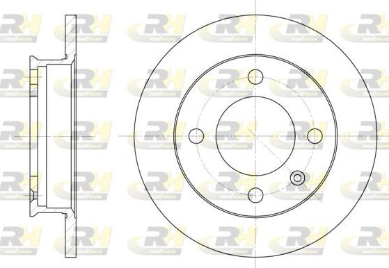 Roadhouse 6019.00 - Тормозной диск unicars.by