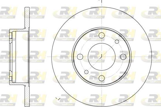 Roadhouse 6030.00 - Тормозной диск unicars.by