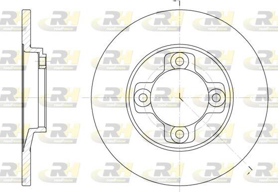 Roadhouse 6031.00 - Тормозной диск unicars.by