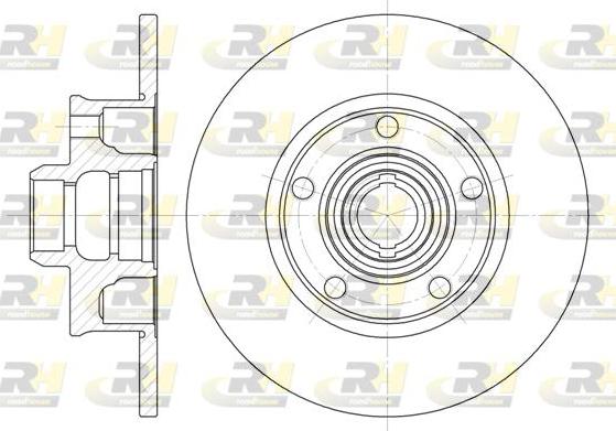 Roadhouse 6025.00 - Тормозной диск unicars.by