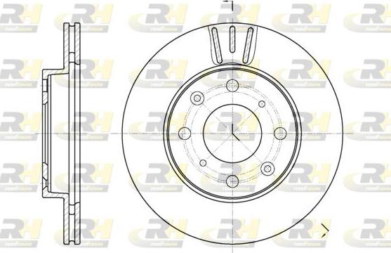 Roadhouse 61951.10 - Тормозной диск unicars.by