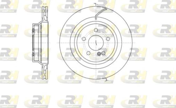 Roadhouse 61404.10 - Тормозной диск unicars.by