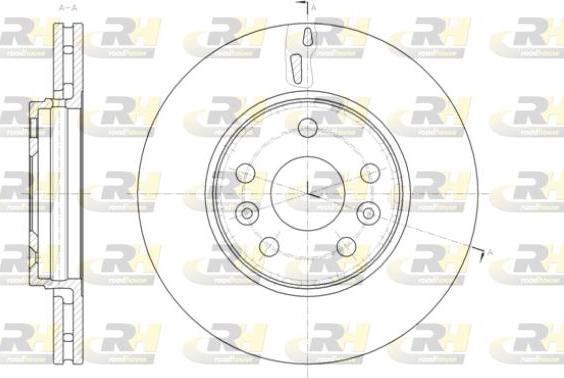 Roadhouse 61411.10 - Тормозной диск unicars.by