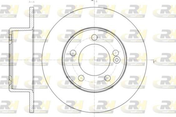 Roadhouse 61433.00 - Тормозной диск unicars.by