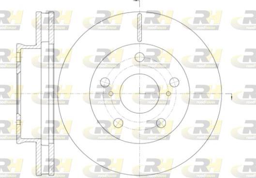 Roadhouse 61421.10 - Тормозной диск unicars.by