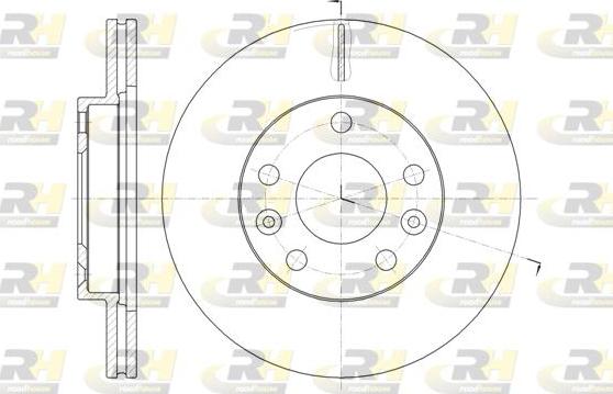 Roadhouse 61478.10 - Тормозной диск unicars.by