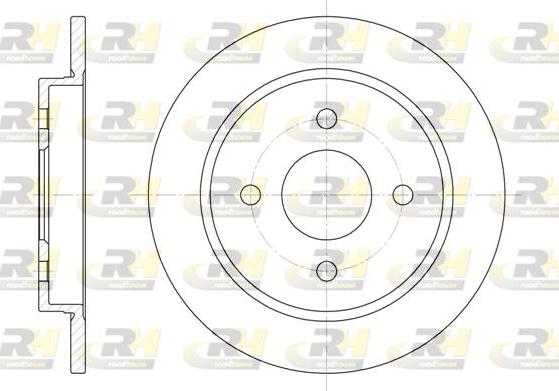 Roadhouse 6155.00 - Тормозной диск unicars.by