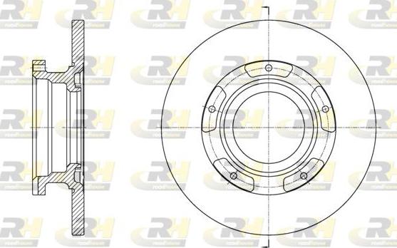 Roadhouse 61564.00 - Тормозной диск unicars.by