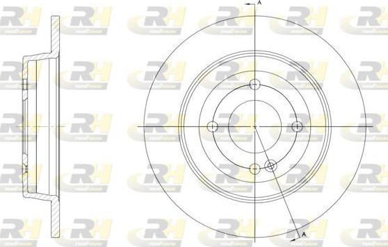 Roadhouse 61570.00 - Тормозной диск unicars.by