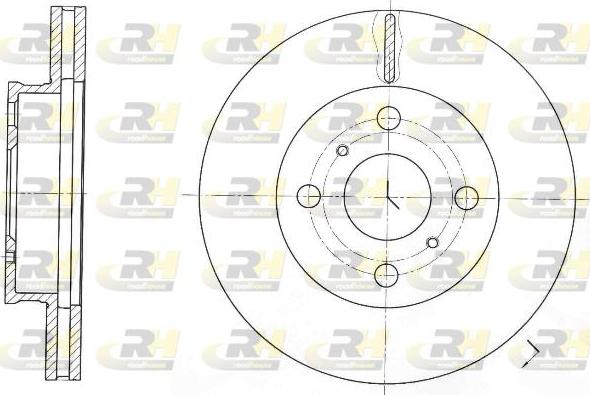 Roadhouse 61697.10 - Тормозной диск unicars.by