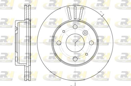 Roadhouse 61095.10 - Тормозной диск unicars.by