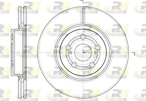 Roadhouse 61092.10 - Тормозной диск unicars.by