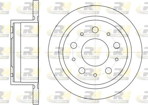 Roadhouse 61057.00 - Тормозной диск unicars.by