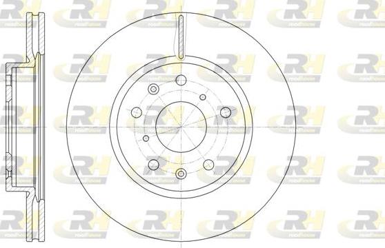 Roadhouse 61018.10 - Тормозной диск unicars.by