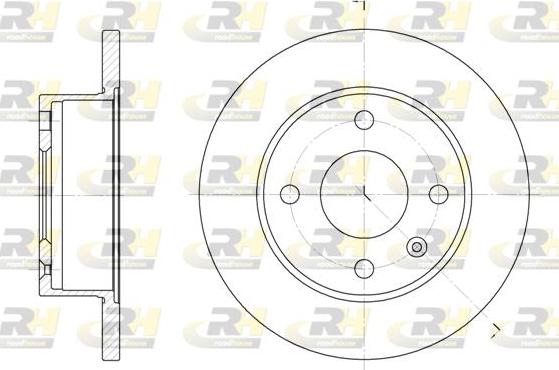 Roadhouse 6103.00 - Тормозной диск unicars.by