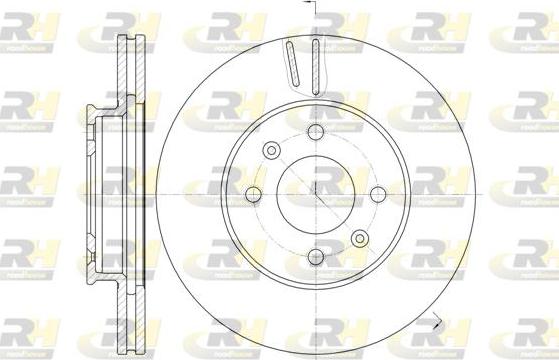 Roadhouse 61023.10 - Тормозной диск unicars.by