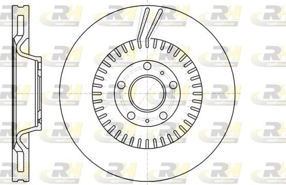 Roadhouse 61154.10 - Тормозной диск unicars.by