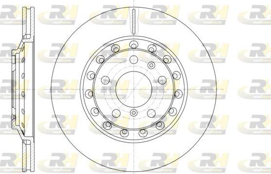 Roadhouse 61155.10 - Тормозной диск unicars.by