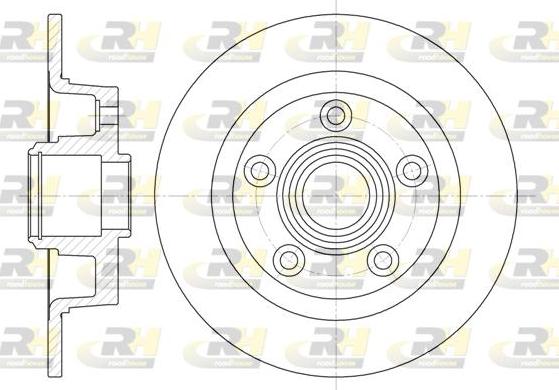 Roadhouse 61114.00 - Тормозной диск unicars.by