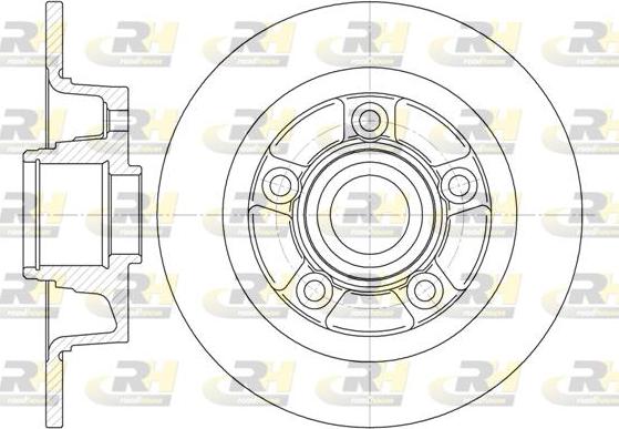 Roadhouse 61115.00 - Тормозной диск unicars.by