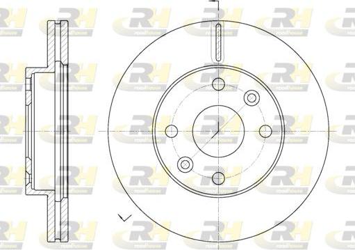 Roadhouse 61116.10 - Тормозной диск unicars.by