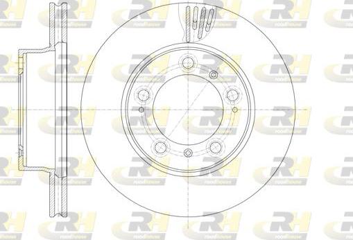 Roadhouse 61135.10 - Тормозной диск unicars.by